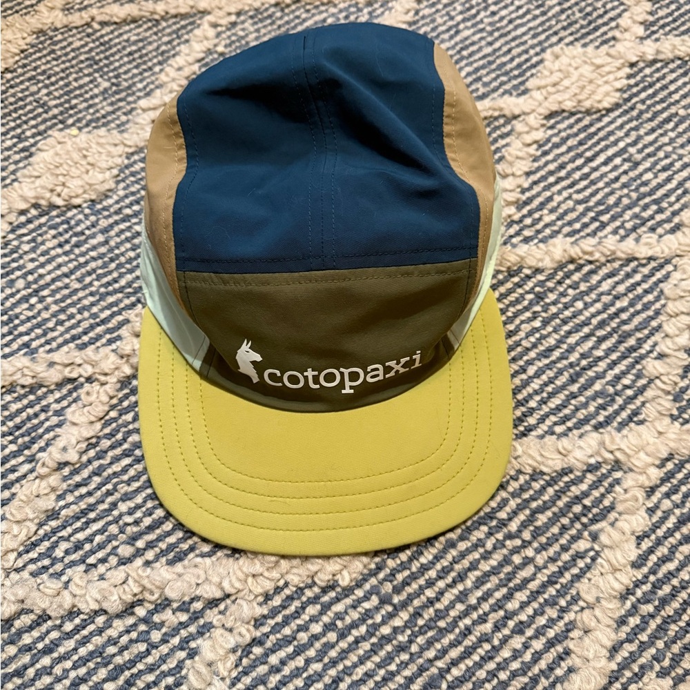 Cotopaxi Blue and Yellow Adventure Cap